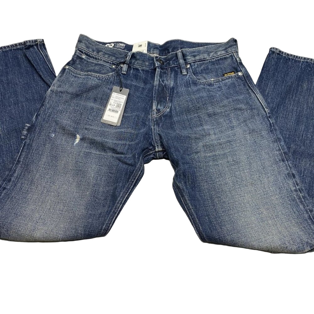 NEW G-STAR RAW Men's Lenney Bootcut Jeans Size  Antique Faded Blue